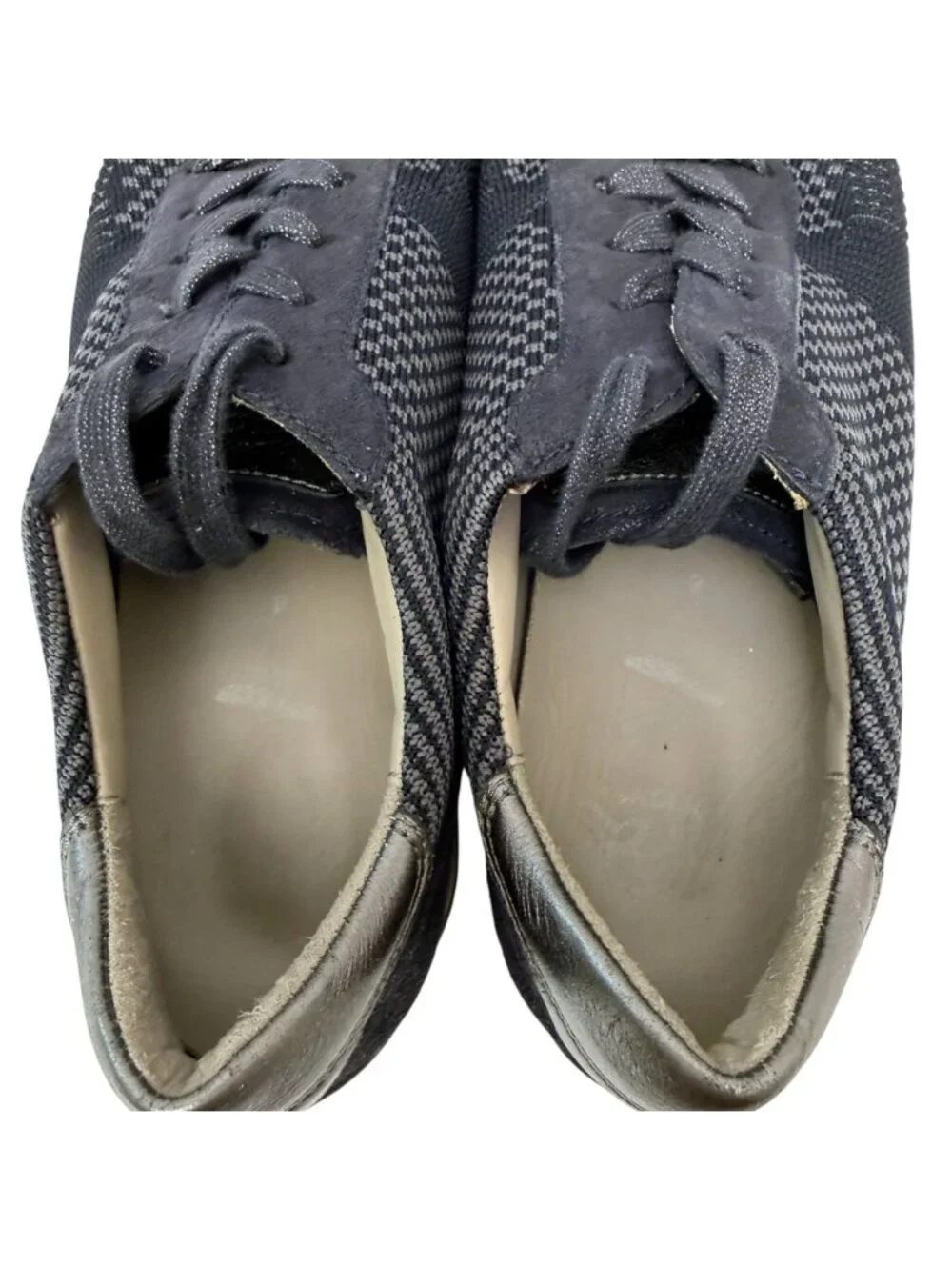 Ara Sneakers Dynergy Size 6 Navy Blue Lace Up Casual Comfort Women’s Shoes